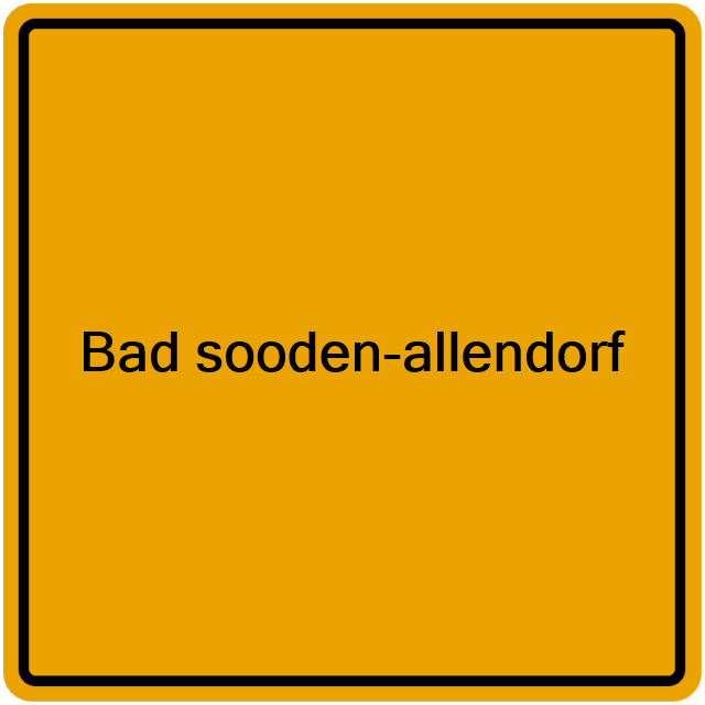 Einwohnermeldeamt24 Bad sooden-allendorf